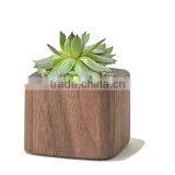 Small Wooden Flower Pot Wooden Wooden Flower Box thumbnail-4