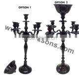 Wholesale Black Candelabras Wedding & Candle Holders Black Candelabras thumbnail-3