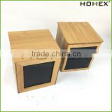 Kitchen bamboo box bamboo food container Homex BSCI/Factory