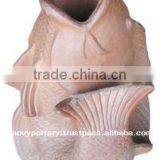 High Fired Stoneware Black-clay Planter thumbnail-1