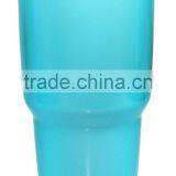 Aqua Blue Steel 30oz Vacuum Tumbler Cup thumbnail-2