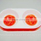 Melamine Double Cat Bowl thumbnail-1