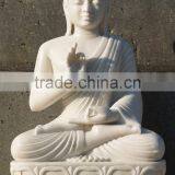 Outdoor Decoration Marble Large Buddha Statues for Sale thumbnail-2