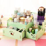 The Wooden Box DIY Korean Cosmetic Storage Box Desktop Drawer Storage thumbnail-6
