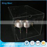 2017 Oem Custom Acrylic Storage With Lid Shoe Box thumbnail-3