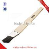 New Style Wooden Handle Painting Brushes Black Bristle Texture Mini Paint Brush