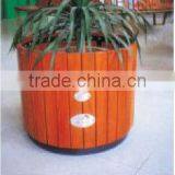 Outdoor Wood Flowerpot Wholesale (A-17008) thumbnail-1