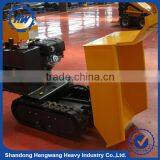 Factory Supply Cheap Price Garden Hydraulic Crawler Mini Dumper thumbnail-6
