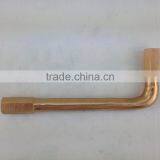 Be-Cu Copper Brass Sparkless Hex Key,nonsparking Hand Tools,nonmagnetic Hardware Tools,17mm 19mm....70mm thumbnail-2