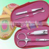 4pcs Shoe-shape Electroplated Accessories Manicure Set thumbnail-1