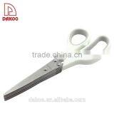 White Color Sand Polishing 5-Layers Herb Kitchen Scissors thumbnail-1