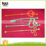 Elegant Coffee Drink Stirrer Novelty Cocktail Custom Plastic Swizzle Sticks Coffee Stirrer thumbnail-2