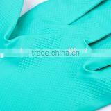Green Nitrile Washing Up Household Rubber Gloves thumbnail-3
