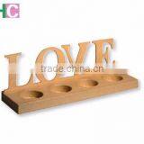 2017 Custom Love Wood Christmas Candle Holder thumbnail-1