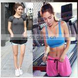 Custom Fitness Running Dri-Fit Padded Full Support Sublimation Strappy Racerback Sports Bra thumbnail-1