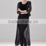 Cotton Crochet Ladies Black Fashion Summer Short Skirt thumbnail-2