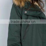 New Style Winter Wholesale Lady Coat With Big Fur Collar on h thumbnail-3