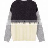 Ladies Knitwear Plus Size Custom Own Logo Mixed Colors Sweaters Last Design Cable Knit Dress thumbnail-4