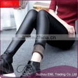 women spandex pu leather tights sexy leggings EML-12-W7012