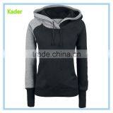 Sudaderas Mujer 2015 Women Hoody Autumn Winter Sportswear Thickening Patchwork Women Sweatshirt Hoodies thumbnail-1