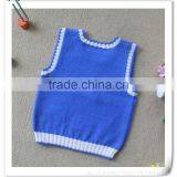 Cute Cartoon Duck Pattern Kids Knit Vest Baby Kids Sleeveless Sweater thumbnail-2
