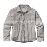 Ladies Woven Long Sleeve Shirt, 100% Cotton thumbnail-5