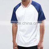 High Quality Dry-comfort Smooth Plain V-neck Baseball Shirts thumbnail-5
