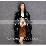 2016 Wool Fur Coat Medium-long Women's Slim Sheep Shearing Overcoat Fur Sheep Skin Coat thumbnail-4