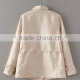 Runwaylover EY1042C Wholesale New Design Space Dye French Terry Regular Fit Fancy Women Outdoor Jacket thumbnail-2