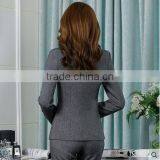 Custom 2017 Business Shirt Women Formal Suit Elegant Women Pants Suit thumbnail-4