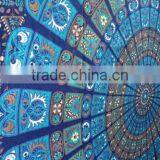 Hippie Tapestry Mandala Tapestry Wall Hanging Blue thumbnail-2