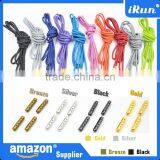 Stylish Metal for Yeezy Style Aglets Shoelace Tips DIY Replacement - Premium Gold Metal Tippings - DIY Shoe Lace Tips thumbnail-1