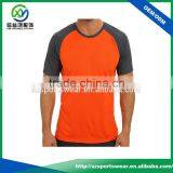 Slim Fit Design Mens Short Sleeve Dry Fit Round Neck t Shirts thumbnail-1