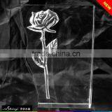 Wholesale Blank Crystal Rose Iceberg Award /trophy For Souvenirs Office Decoration JKC-0121