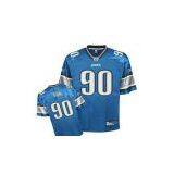 Detroit Lions Ndamukong Suh #90 Blue Team Color Jersey thumbnail-1