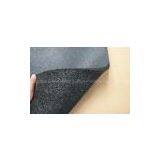 Black Gym Parking Stop Rubber Tile thumbnail-1