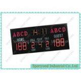 Indoor and outdoor wireless basketball led scoreboards