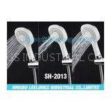Chrome Plating Oxygenics Handheld Shower Head With 3 Function High Efficiency