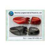 Red Black Wooden Cedar Shoe Stretcher For Women , Aromatous With Metal Tube thumbnail-1