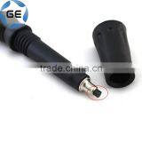 Curved Grip 4 Sections Telescopic Trekking Pole Outdoor Walking Alpenstock Aluminium Alloy Rubber Handle Hiking Stick thumbnail-4