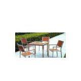 outdoor teak furniture-table set