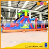 AOQI inflatable obstacle slide with free EN14960 certificate