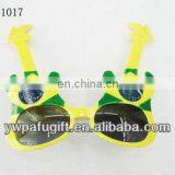 Brazil Flag Guitar Sunglasses