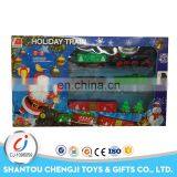 Hot Sale Electric Slot Toys Lighting Music Christmas Battery Operated Toy Train