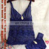 Beautiful Neckline Design Lace Night Dress,sexy Night Dresses,purple Night Dress