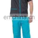 Factory custom logo wholesale 2017 cheap medical scrubs set clinical nurse hospital uniform