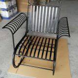 Metal Outdoor Folding Chair Coffer Table Round Chair thumbnail-4