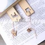 Creative Cute Hollow Wood Ruler 15cm For Students thumbnail-4