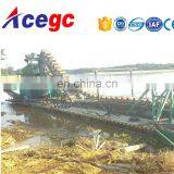River Digging Equipment Sand Separating/gold Collecting Dredger Machine