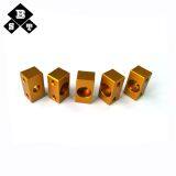 Custom Red Anodized Bearing Bracket Custom CNC Aluminum Milling Case Billet Machined Parts thumbnail-4